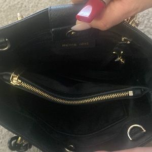 Michael Kors black leather bag brand new